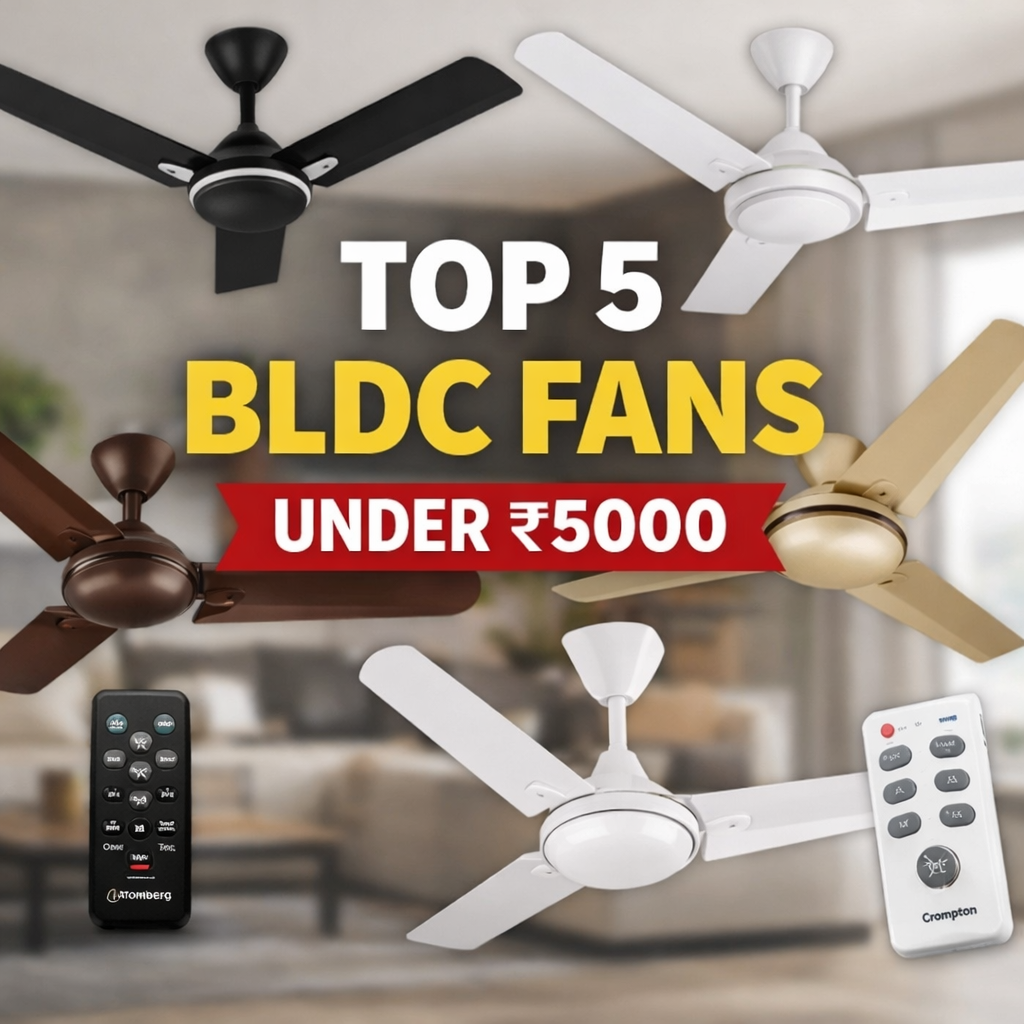 Best BLDC fand below 5000